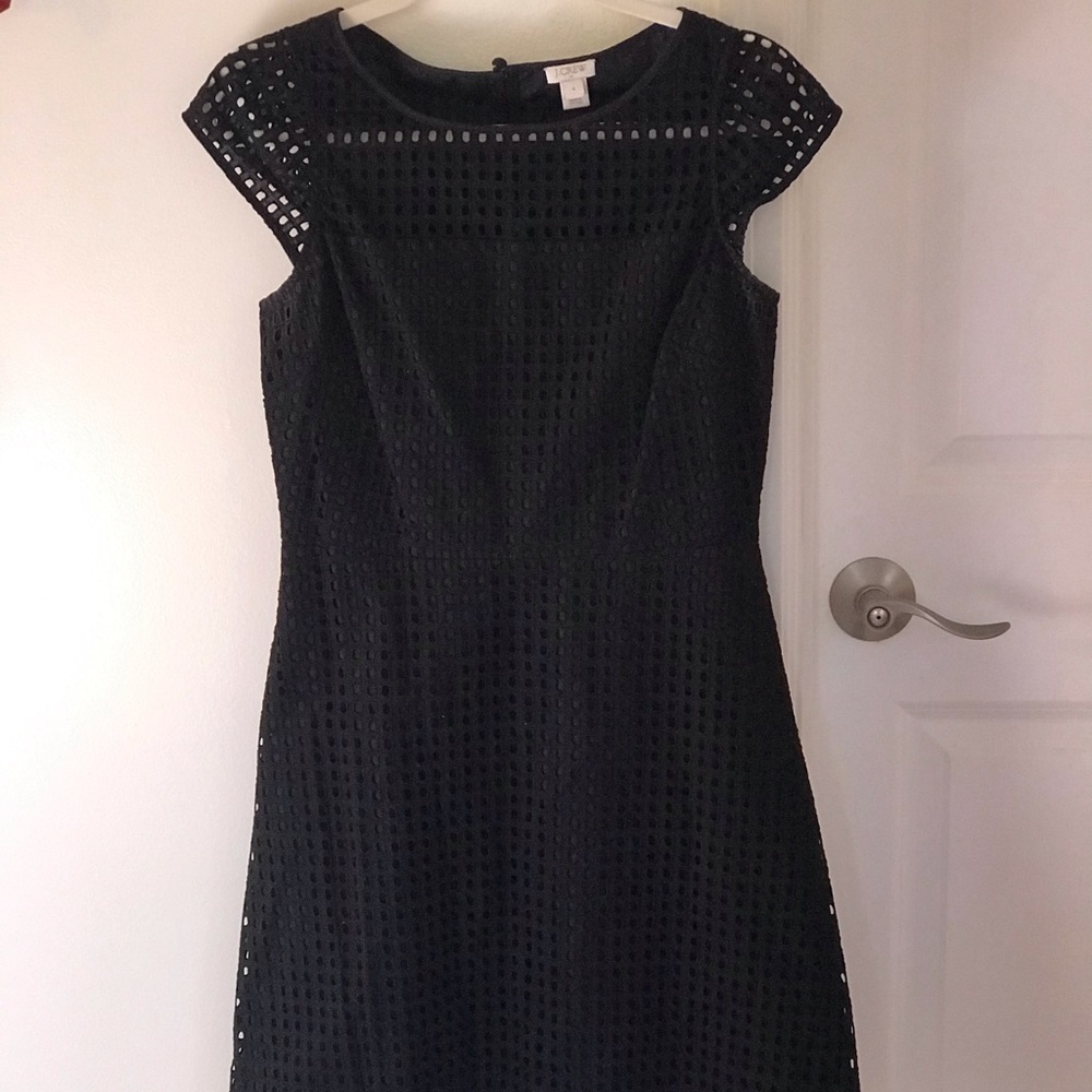 J. Crew Black Dress Size 4